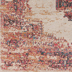 Heaton Red Medallion Area Rug - Clearance - Ornate Home