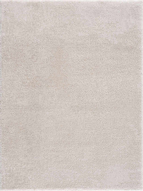 Heavenly Solid Beige Plush Rug - Ornate Home
