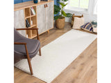 Heavenly Solid Cream Plush Rug - Ornate Home