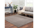 Heavenly Solid Gray Plush Rug - Clearance - Ornate Home