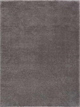 Heavenly Solid Gray Plush Rug - Clearance - Ornate Home