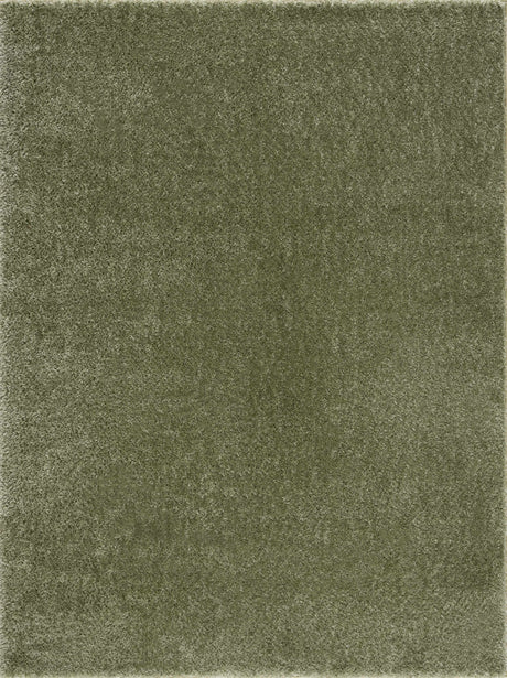 Heavenly Solid Green Plush Rug - Clearance - Ornate Home