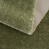 Heavenly Solid Green Plush Rug - Clearance - Ornate Home