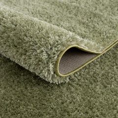 Heavenly Solid Green Plush Rug - Clearance - Ornate Home