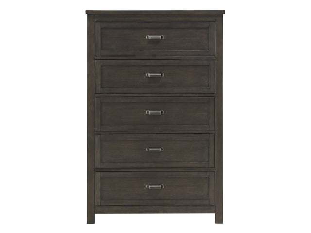 Hebron Dark Cherry Chest - Ornate Home