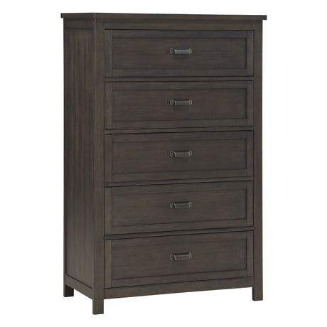 Hebron Dark Cherry Chest - Ornate Home
