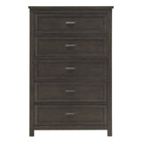 Hebron Dark Cherry Chest - Ornate Home