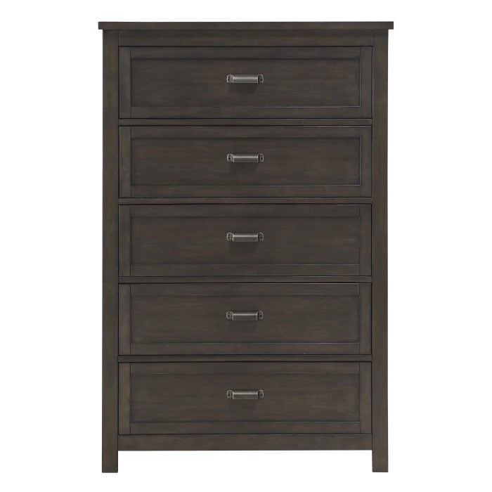 Hebron Dark Cherry Chest - Ornate Home