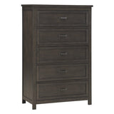 Hebron Dark Cherry Chest - Ornate Home