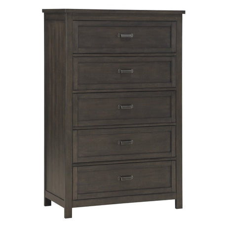 Hebron Dark Cherry Chest - Ornate Home