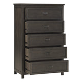 Hebron Dark Cherry Chest - Ornate Home