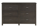Hebron Dark Cherry Dresser - Ornate Home