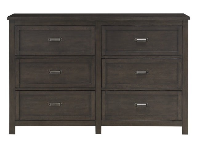Hebron Dark Cherry Dresser - Ornate Home