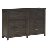 Hebron Dark Cherry Dresser - Ornate Home
