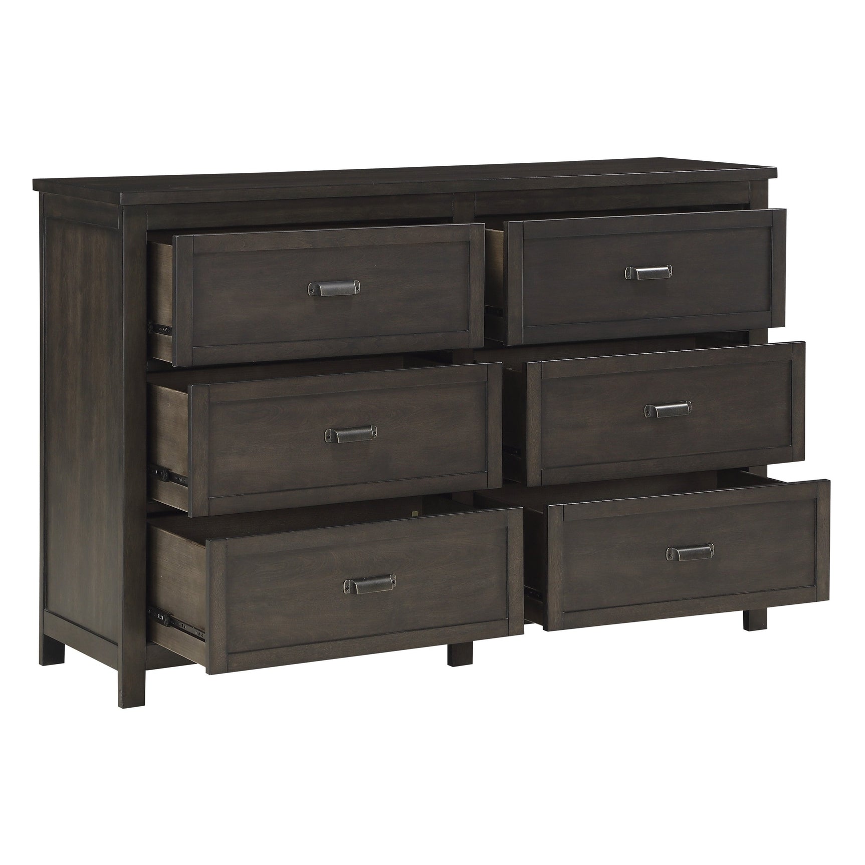 Hebron Dark Cherry Dresser - Ornate Home