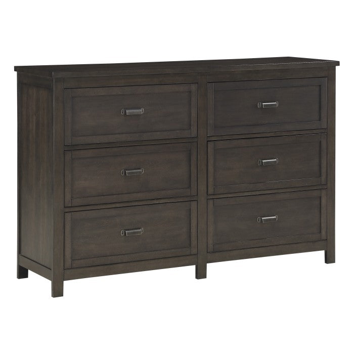 Hebron Dark Cherry Dresser - Ornate Home