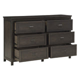 Hebron Dark Cherry Dresser - Ornate Home