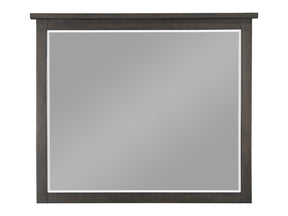 Hebron Dark Cherry Mirror - Ornate Home