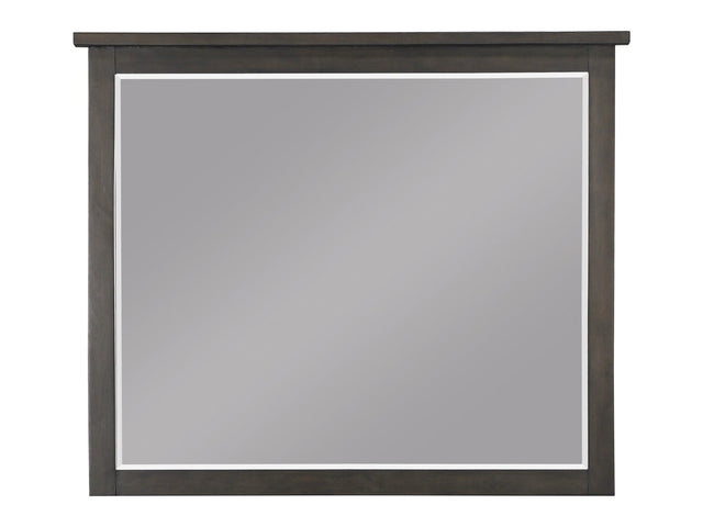 Hebron Dark Cherry Mirror - Ornate Home