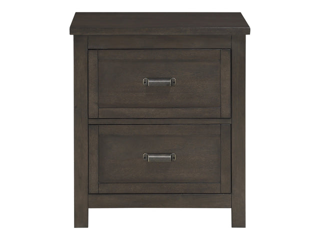 Hebron Dark Cherry Nightstand - Ornate Home
