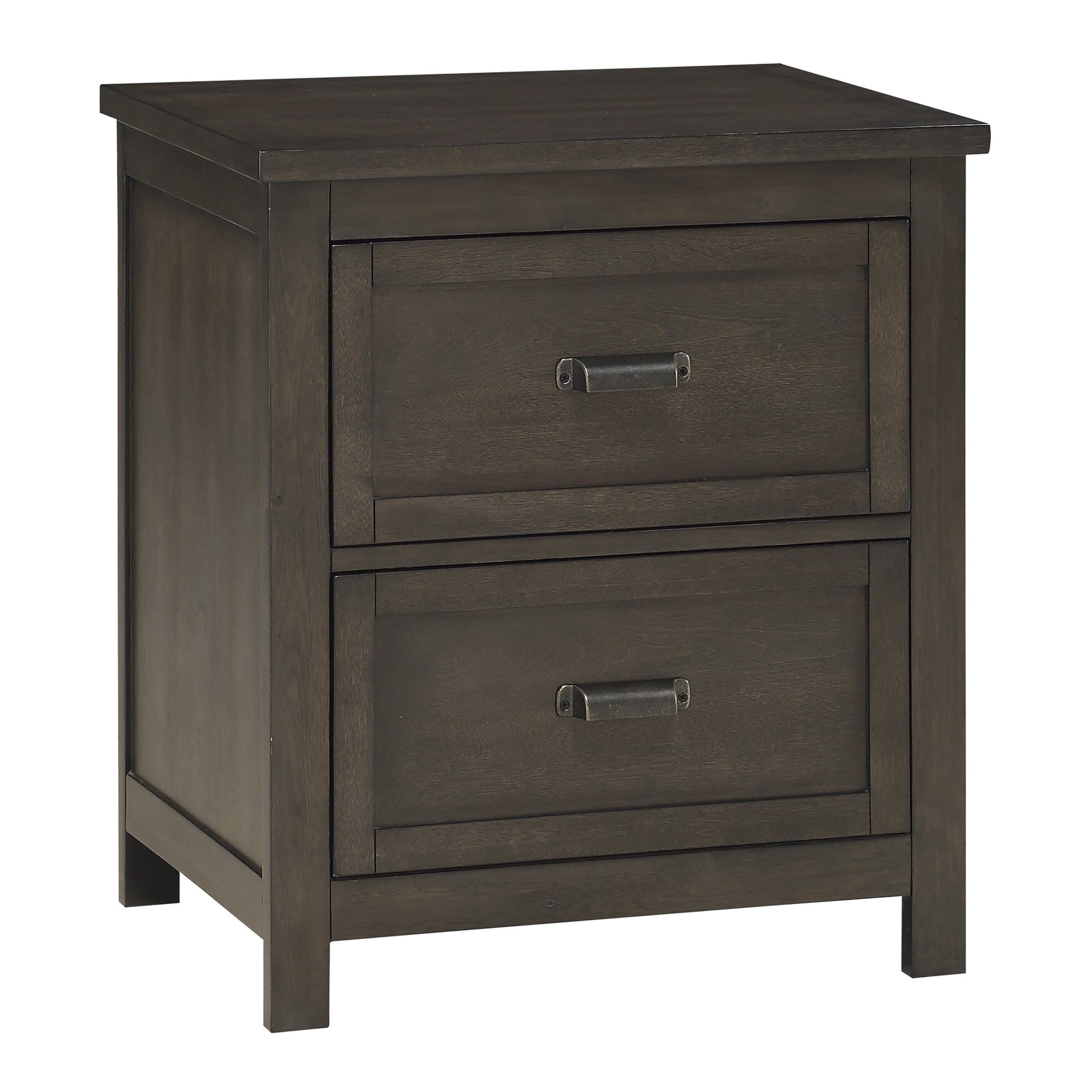 Hebron Dark Cherry Nightstand - Ornate Home