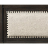 Hebron Dark Cherry Queen Bed - Ornate Home