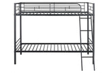 Hector Black Twin/Twin Bunk Bed - Ornate Home