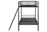 Hector Black Twin/Twin Bunk Bed - Ornate Home