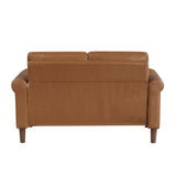 Hector Brown Loveseat - Ornate Home