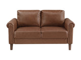 Hector Chocolate Loveseat - Ornate Home