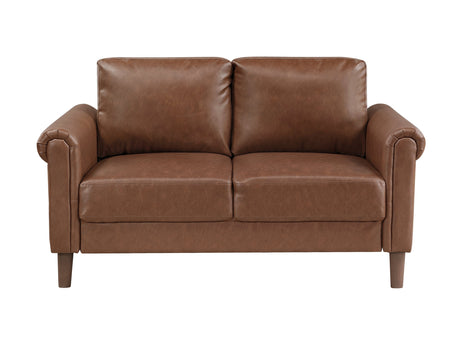 Hector Chocolate Loveseat - Ornate Home