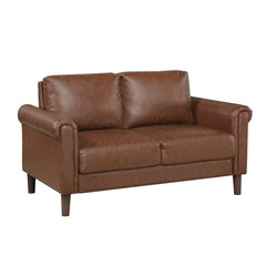Hector Chocolate Loveseat - Ornate Home