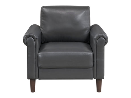 Hector Dark-Gray Chair - Ornate Home