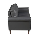 Hector Dark-Gray Loveseat - Ornate Home