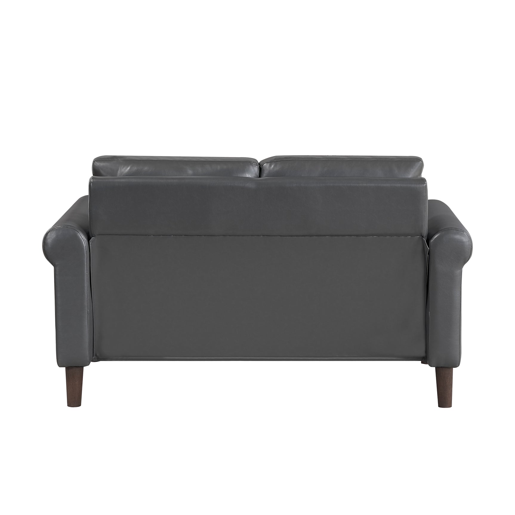 Hector Dark-Gray Loveseat - Ornate Home