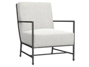 Hector White/Cream Fabric Chair - Ornate Home