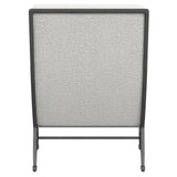 Hector White/Cream Fabric Chair - Ornate Home