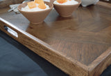 Heddford Brown Tray - Ornate Home