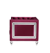 Heibero Red Loveseat - Ornate Home