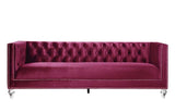 Heibero Red Sofa - Ornate Home