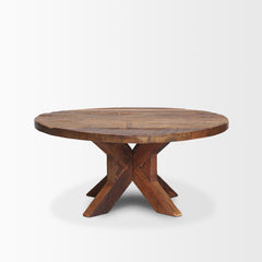 Heidi Brown Reclaimed Wooden Coffee Table - Ornate Home
