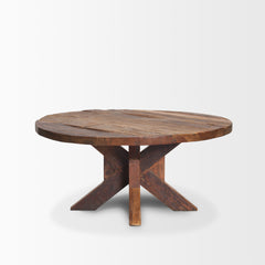 Heidi Brown Reclaimed Wooden Coffee Table - Ornate Home