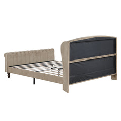 Heirloom Brown Queen Platform Bed - Ornate Home