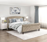 Heirloom Brown Queen Platform Bed - Ornate Home