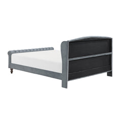 Heirloom Gray Queen Platform Bed - Ornate Home