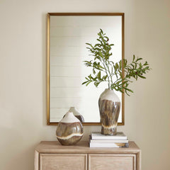 Heisler Brass Mirror - Ornate Home