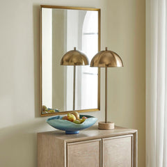 Heisler Brass Mirror - Ornate Home