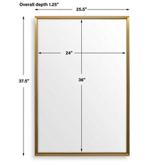 Heisler Brass Mirror - Ornate Home