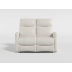 Heisley White Double Reclining Loveseat - Ornate Home