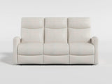 Heisley White Double Reclining Sofa - Ornate Home